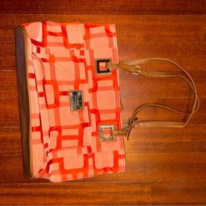 Vintage Nine West Geometric Shoulder Bag